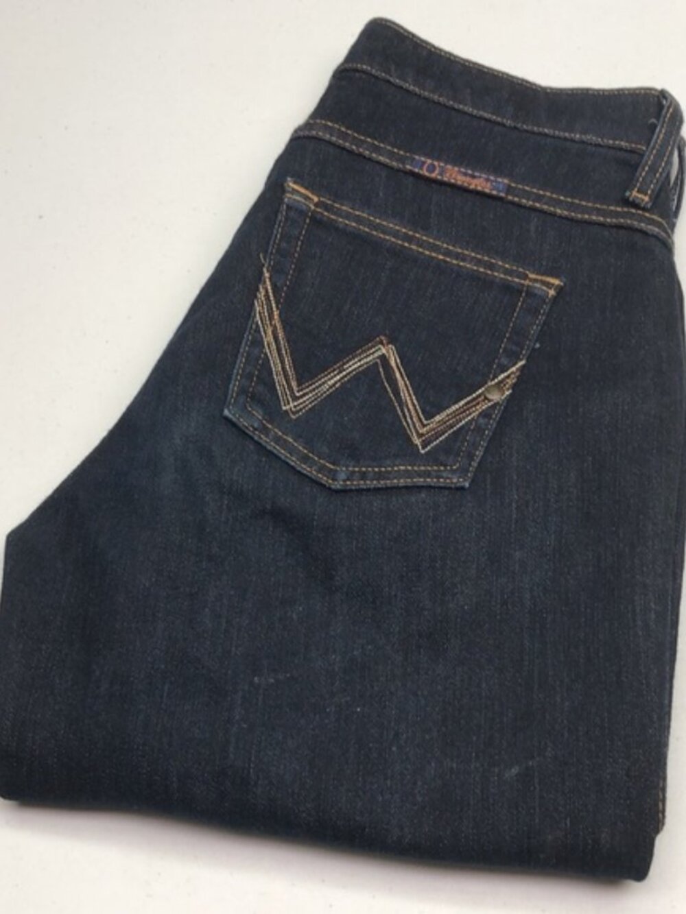 PREMIUM WRANGLER QBABY BOOTCUT JEANS  8/29x32 COMFORT WAIST ⭐️